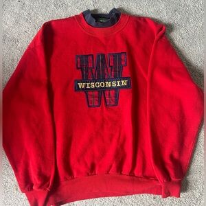 Vintage Wisconsin Badgers Crewneck
